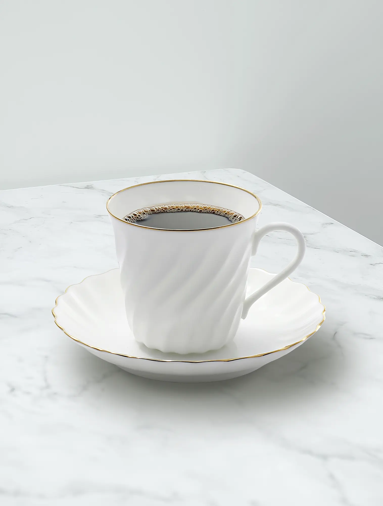 Кофейная пара Золотой кантик, 155 мл