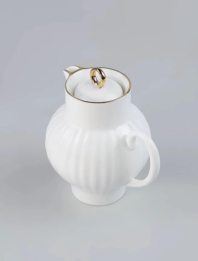 Молочник Золотой кантик, 270 мл от Императорский фарфоровый завод