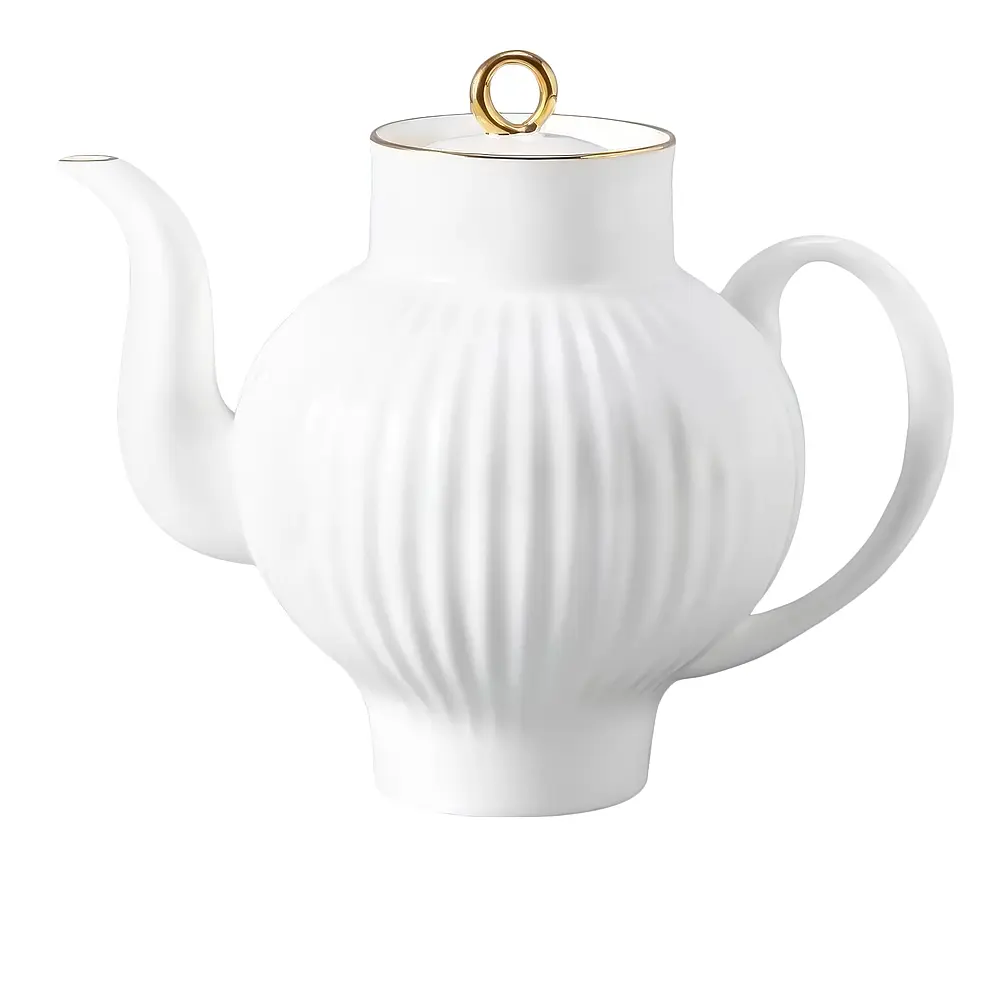 Заварочный чайник Золотой кантик, 800 мл от Императорский фарфоровый завод