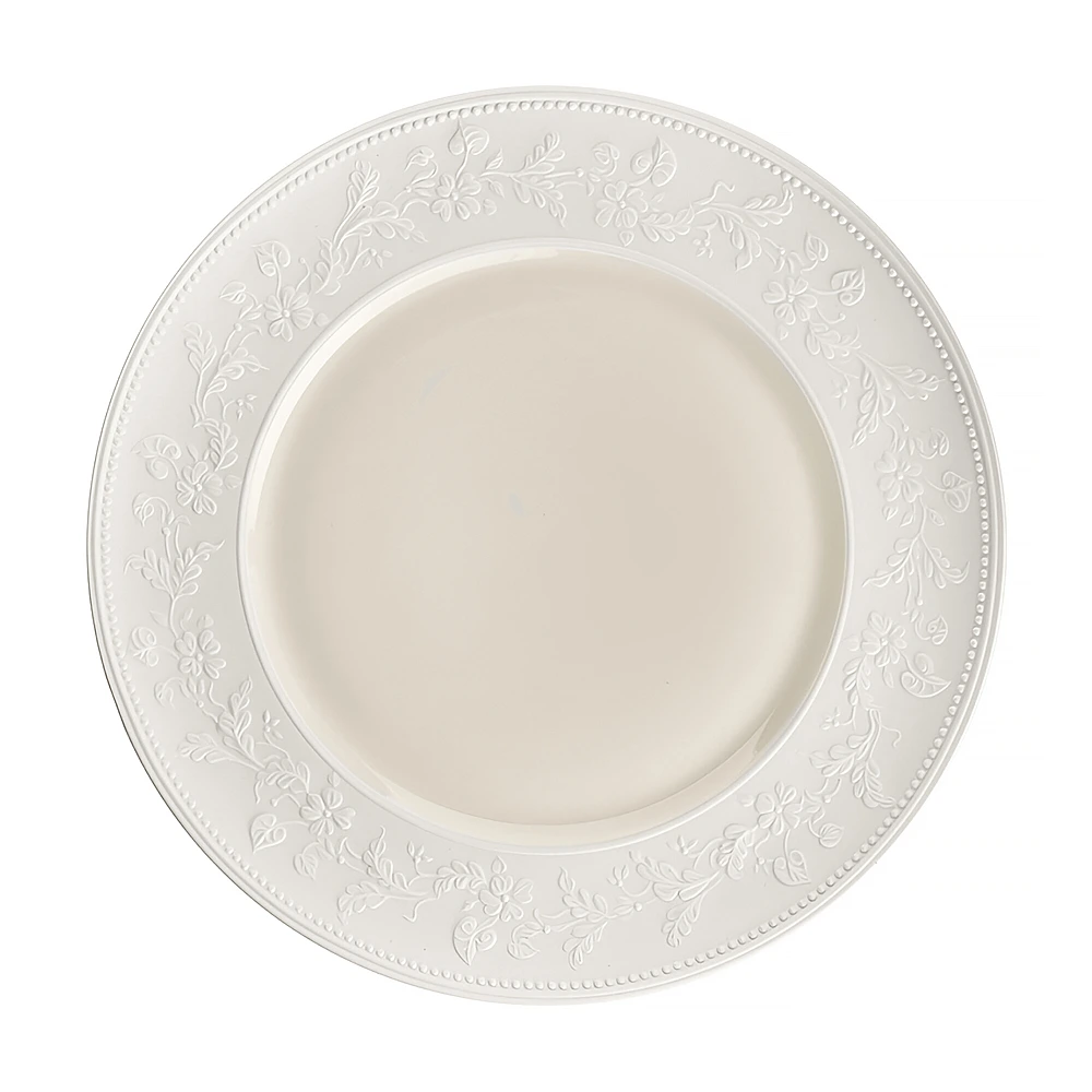 Обеденная тарелка Georgia Ivory, 25,5 см от J.L.Coquet