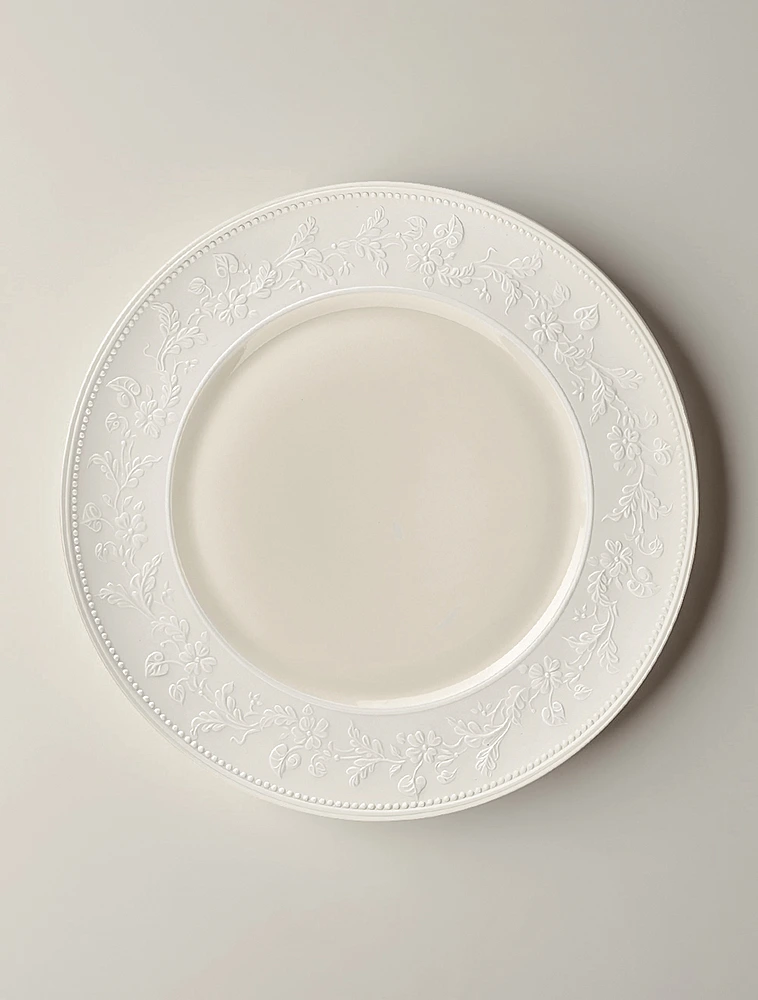 Обеденная тарелка Georgia Ivory, 25,5 см от J.L.Coquet