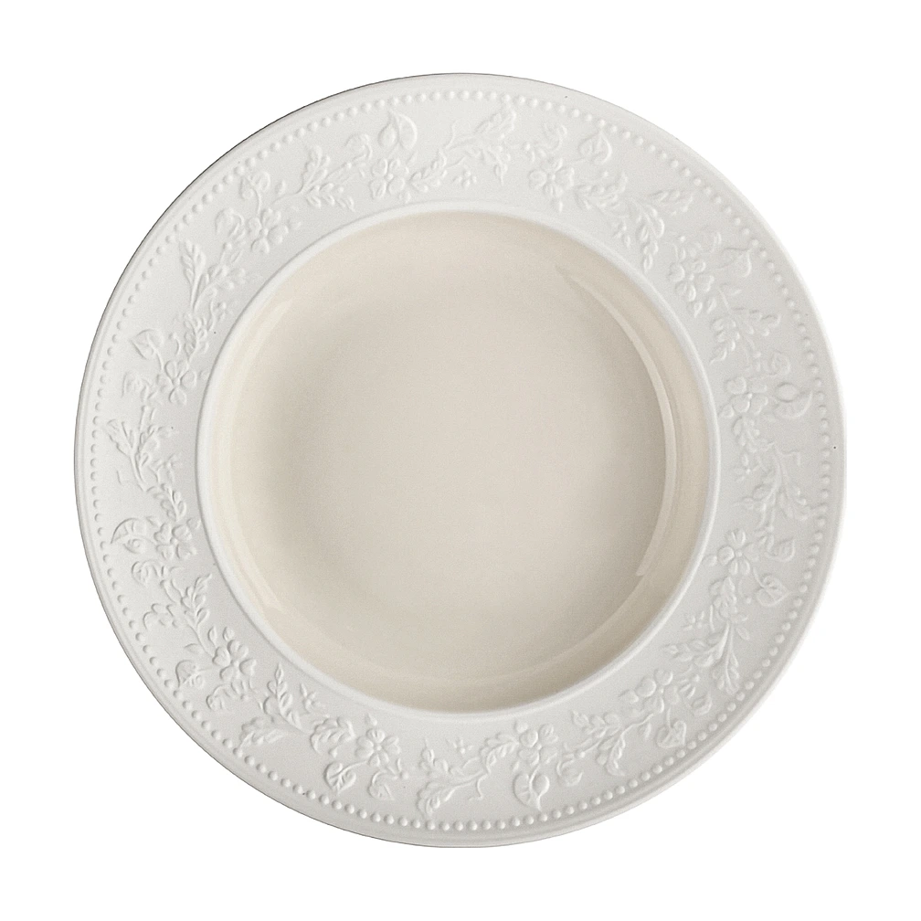 Суповая тарелка Georgia Ivory, 20,5 см от J.L.Coquet