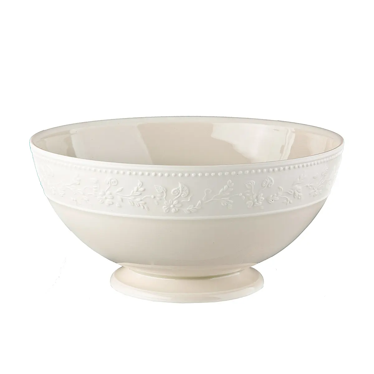 Сервировочный салатник Georgia Ivory, 23 см