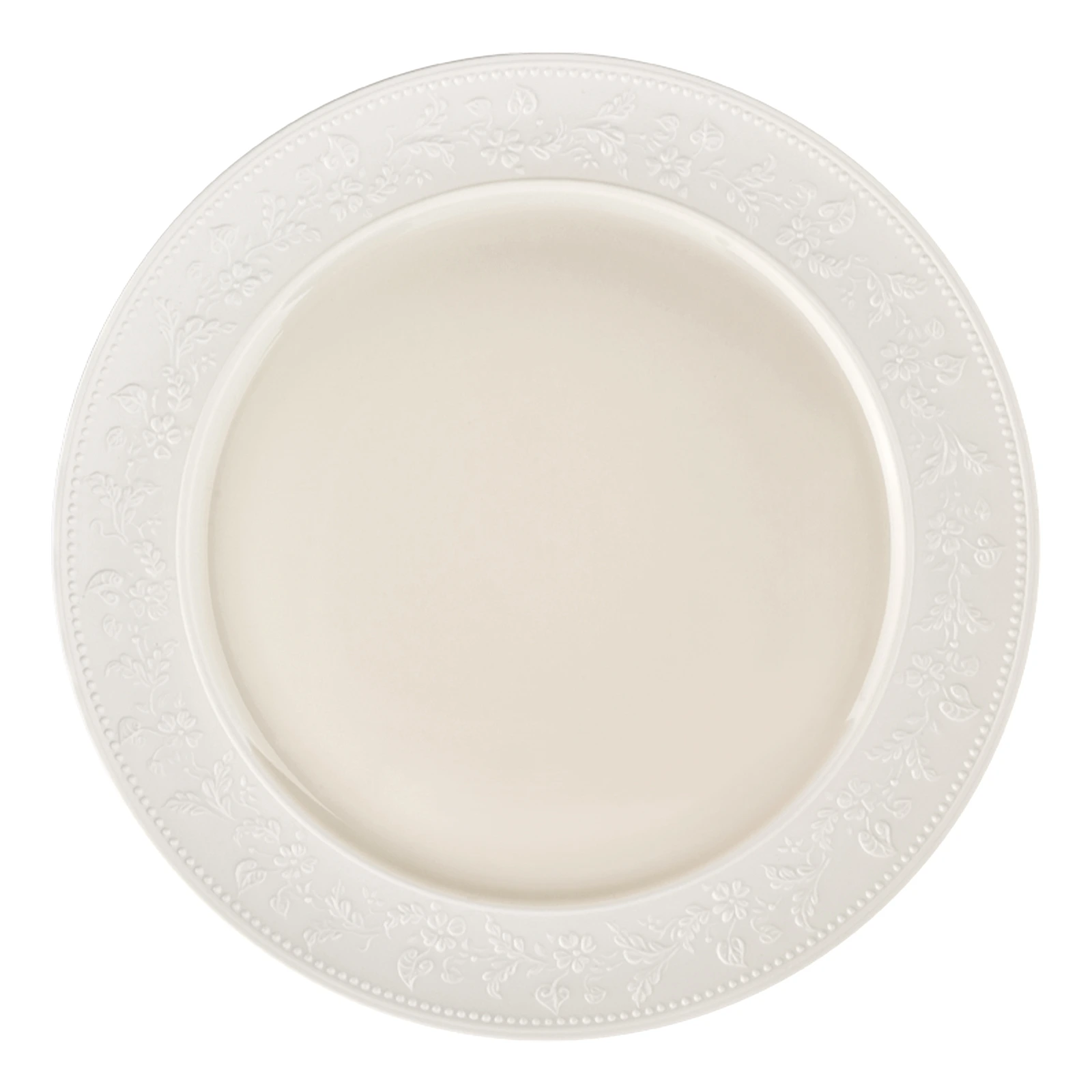 Плоское блюдо Georgia Ivory, 30,5 см