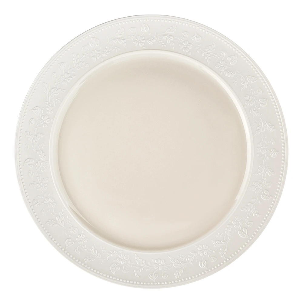 Плоское блюдо Georgia Ivory, 30,5 см от J.L.Coquet