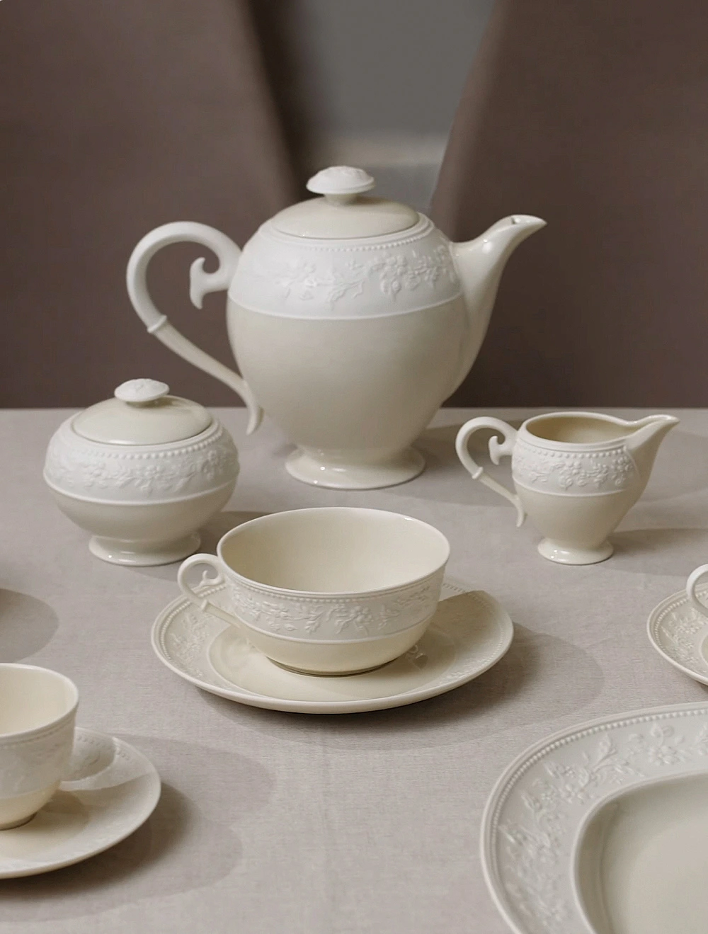 Блюдце для чайной чашки Georgia Ivory 300 мл