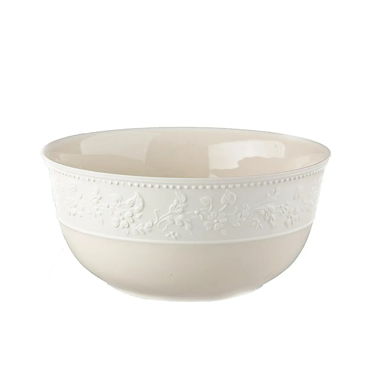 Сервировочный салатник Georgia Ivory, 20 см