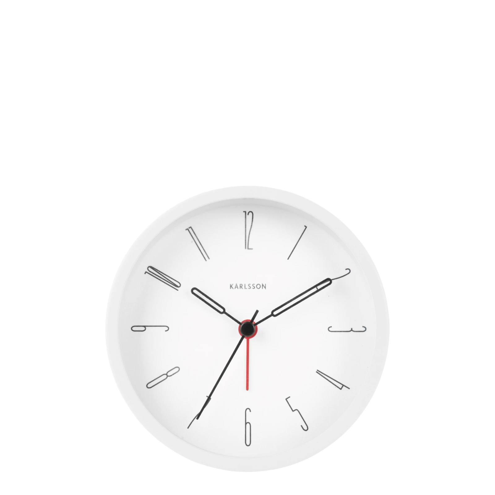 Настольные часы-будильник Belle Numbers, 11 см