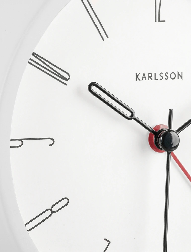 Настольные часы-будильник Belle Numbers, 11 см от Karlsson