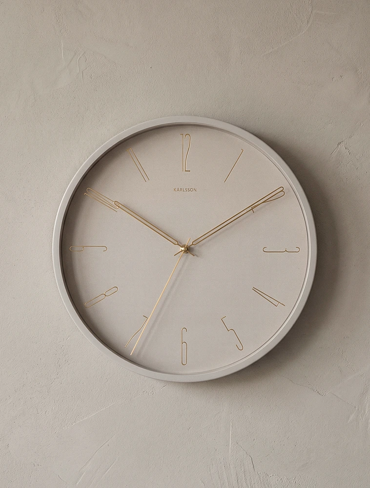 Настенные часы Belle Numbers, 35 см от Karlsson
