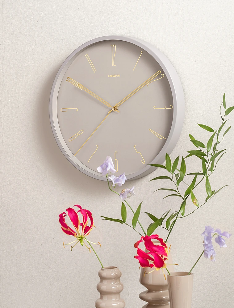 Настенные часы Belle Numbers, 35 см от Karlsson