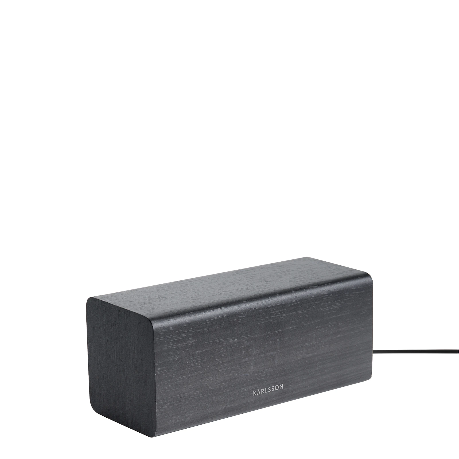 Настольные часы-будильник с термометром Block, 16х7 см