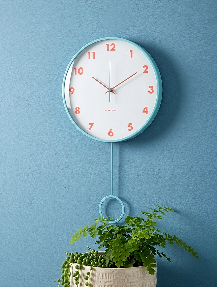 Настенные часы с маятником Cheeky Dome, 35,5х61,5 см от Karlsson