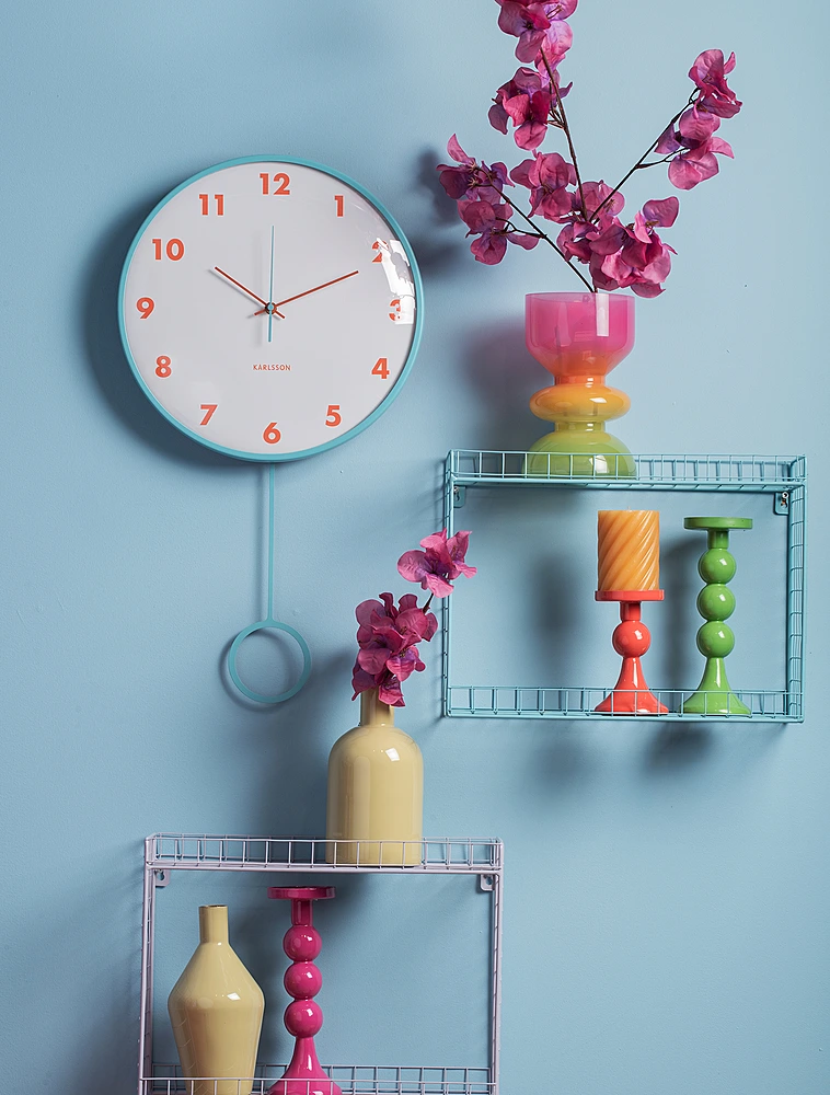 Настенные часы с маятником Cheeky Dome, 35,5х61,5 см от Karlsson