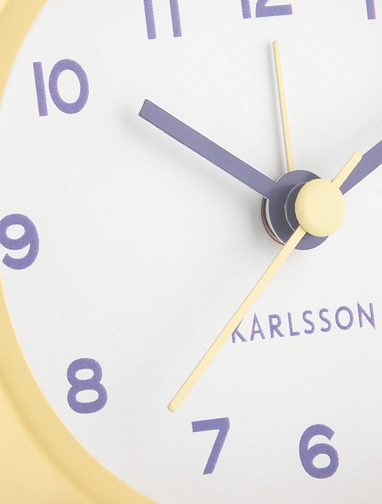 Настольные часы-будильник Cheeky, 9,5х8 см от Karlsson