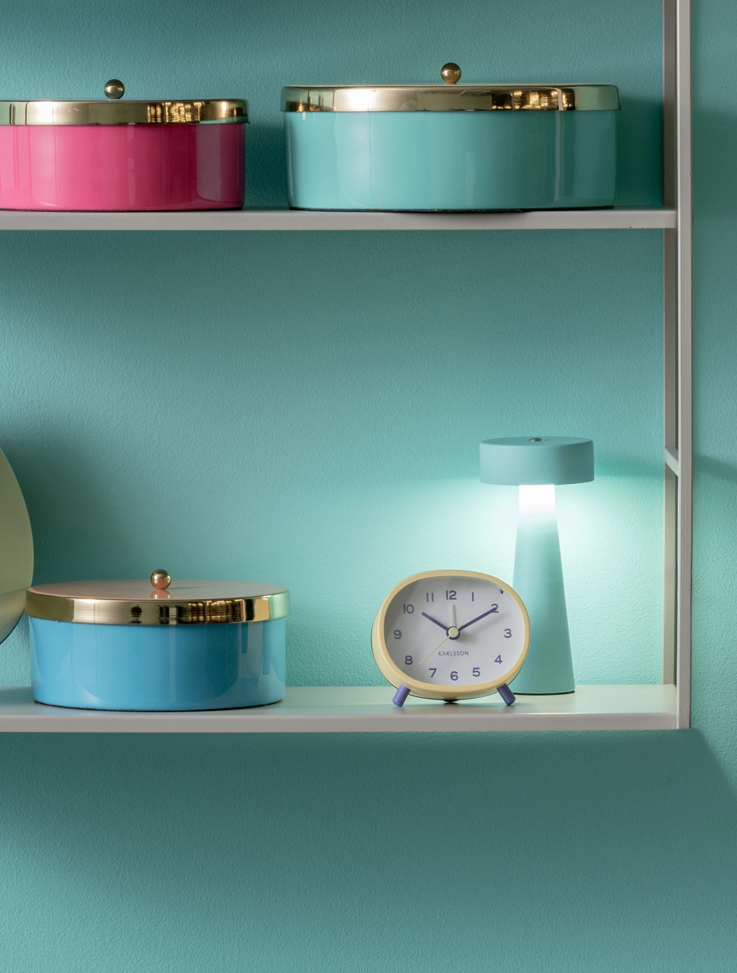 Настольные часы-будильник Cheeky, 9,5х8 см