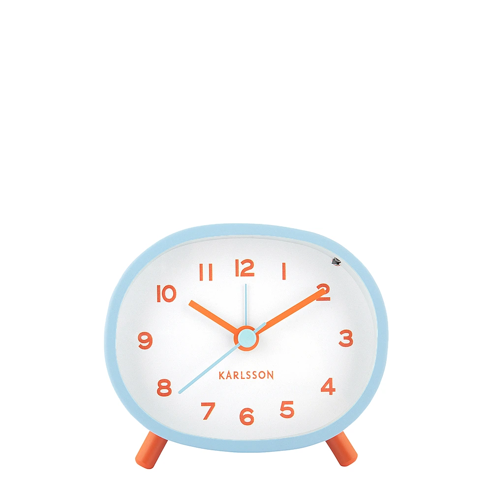 Настольные часы-будильник Cheeky, 9,5х8 см от Karlsson