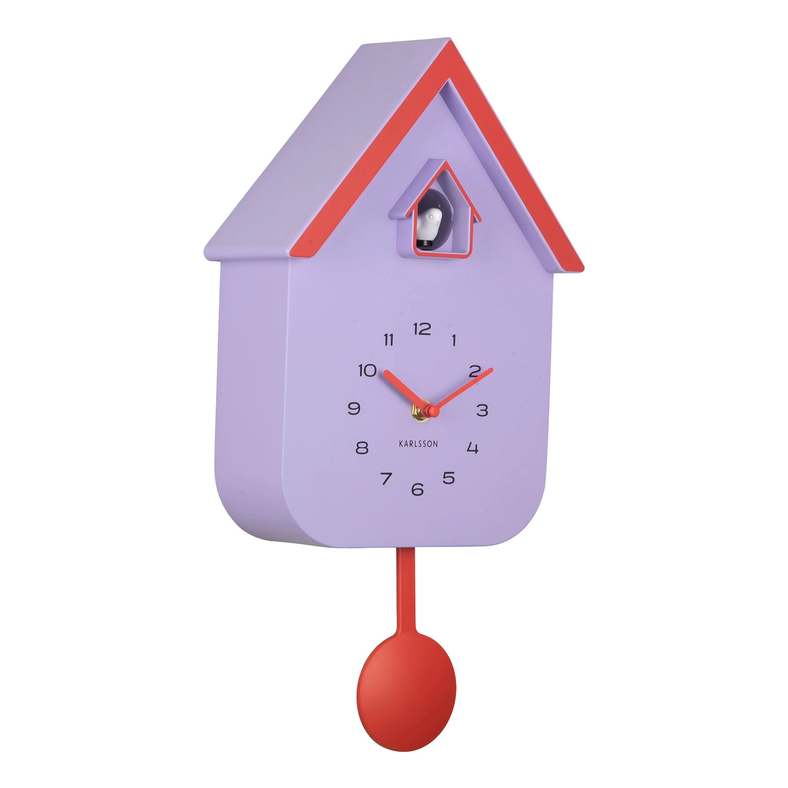 Настенные часы с кукушкой и маятником Dupla Color Cuckoo, 21,5х41,5 см