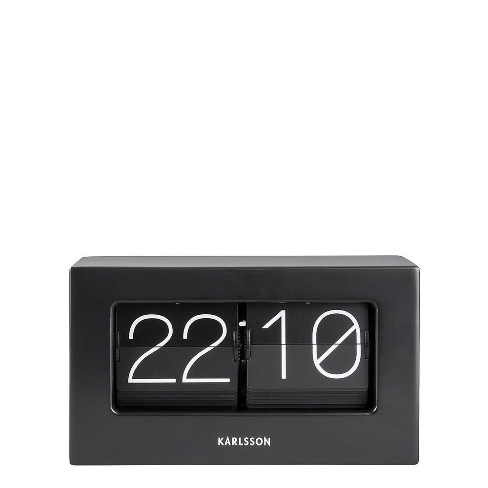 Настольные часы Flip, 20,5х11,5 см от Karlsson