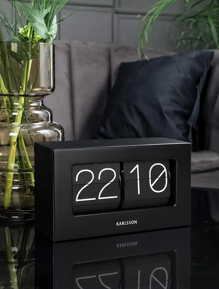 Настольные часы Flip, 20,5х11,5 см от Karlsson