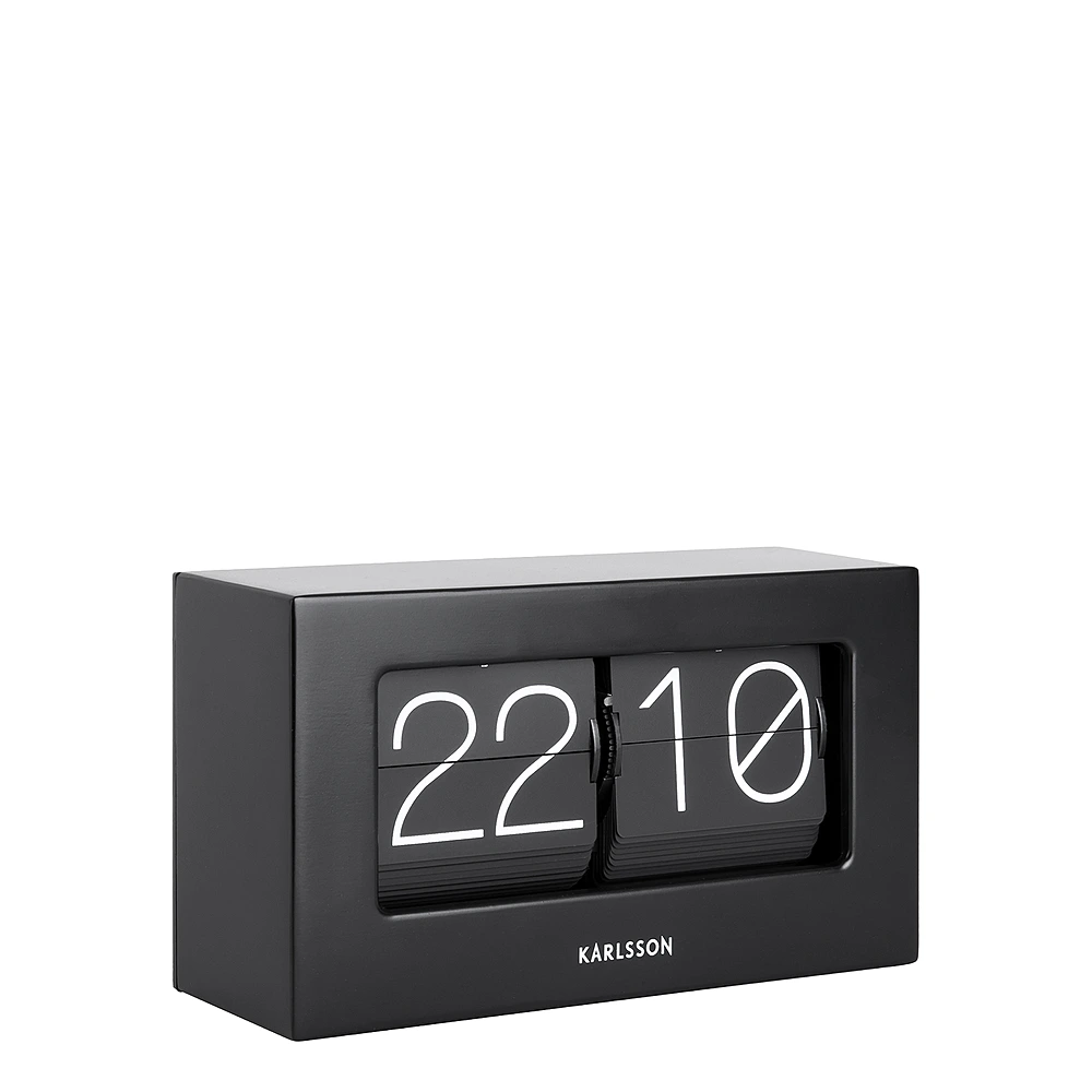 Настольные часы Flip, 20,5х11,5 см от Karlsson