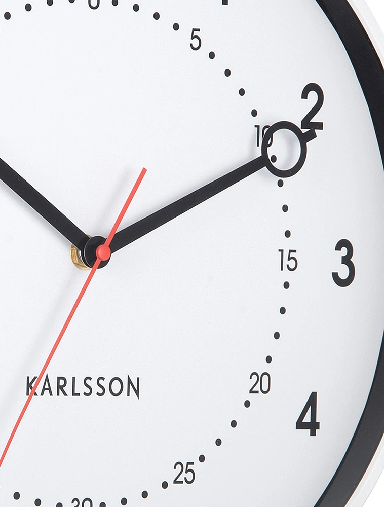 Настенные часы Fresco, 31,5 см от Karlsson