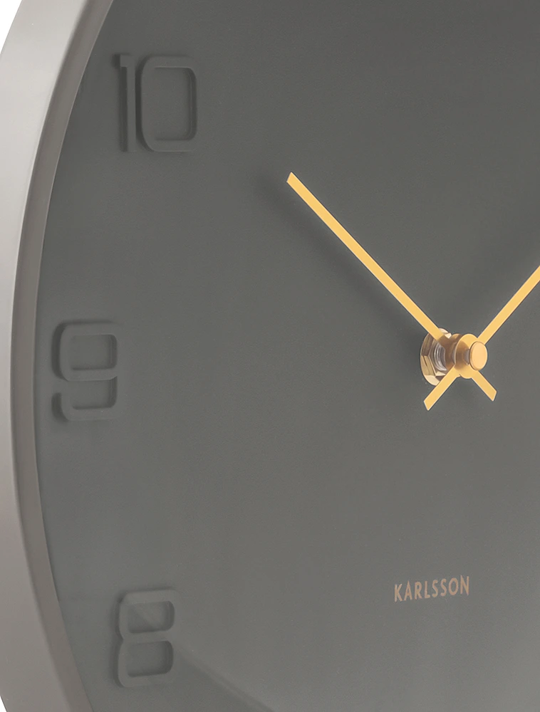 Настенные часы Fuerte Dome, 30,5 см от Karlsson