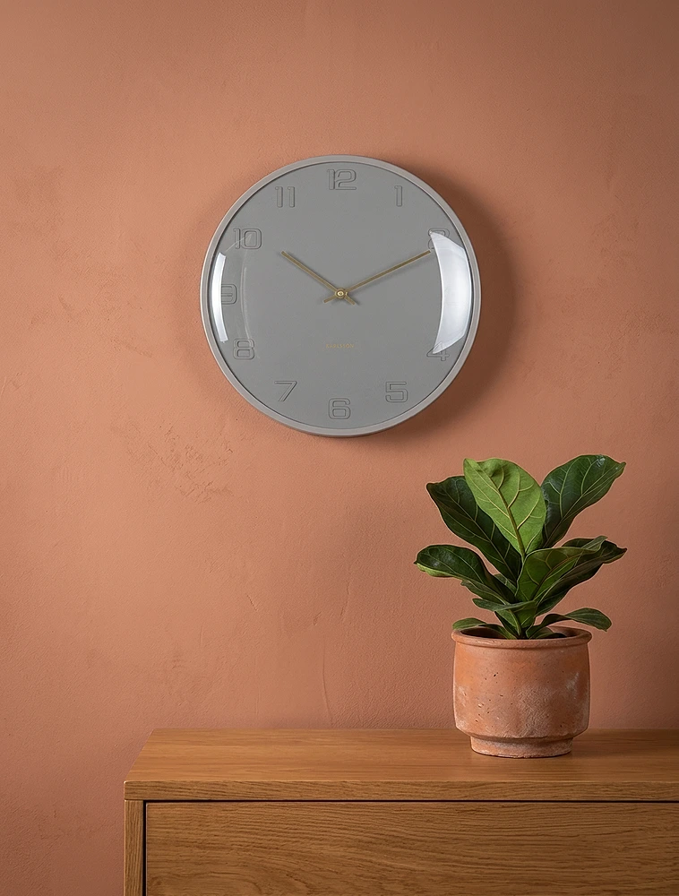 Настенные часы Fuerte Dome, 30,5 см от Karlsson