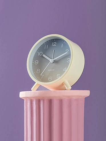 Настольные часы-будильник Gradient, 11,5х11,5 см