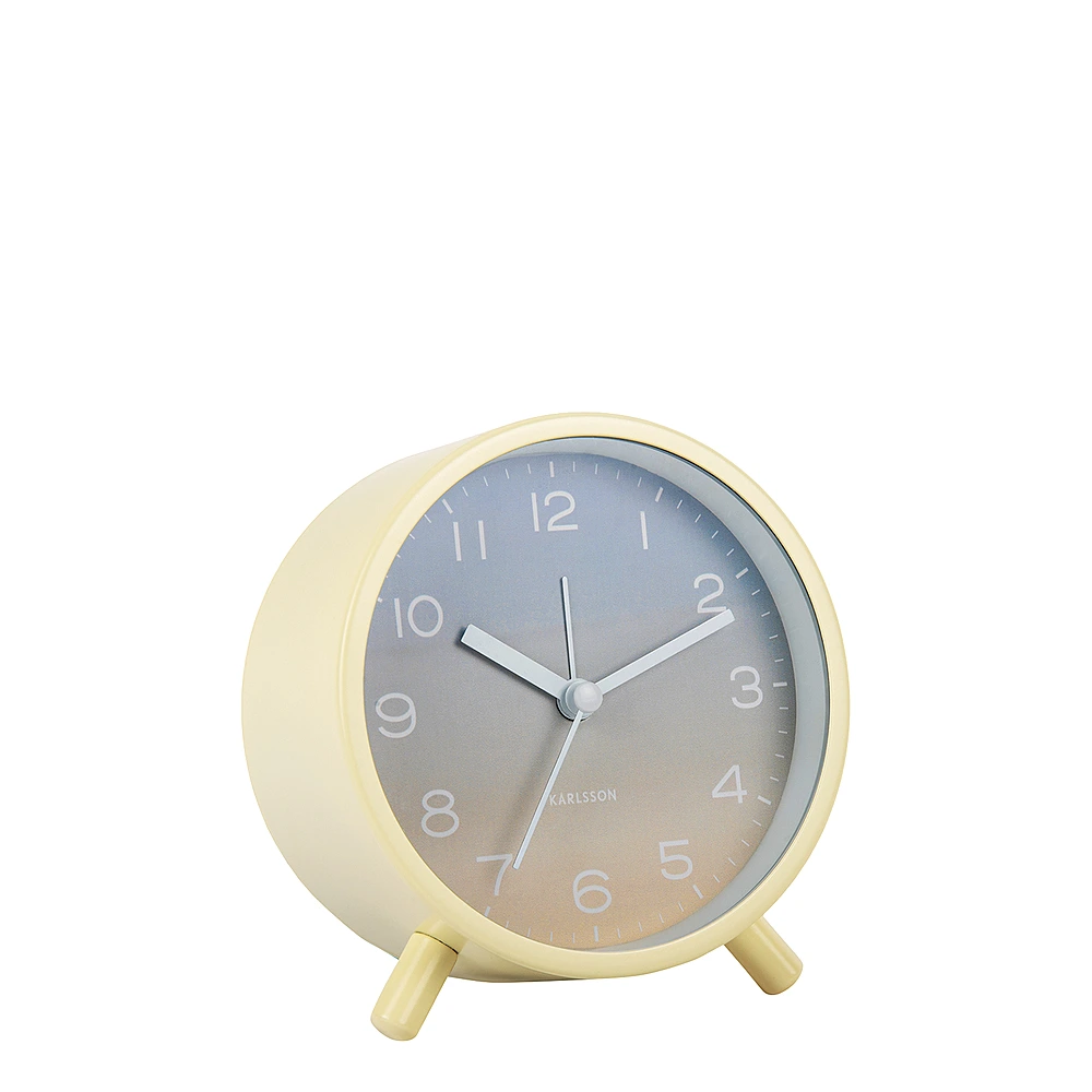 Настольные часы-будильник Gradient, 11,5х11,5 см от Karlsson