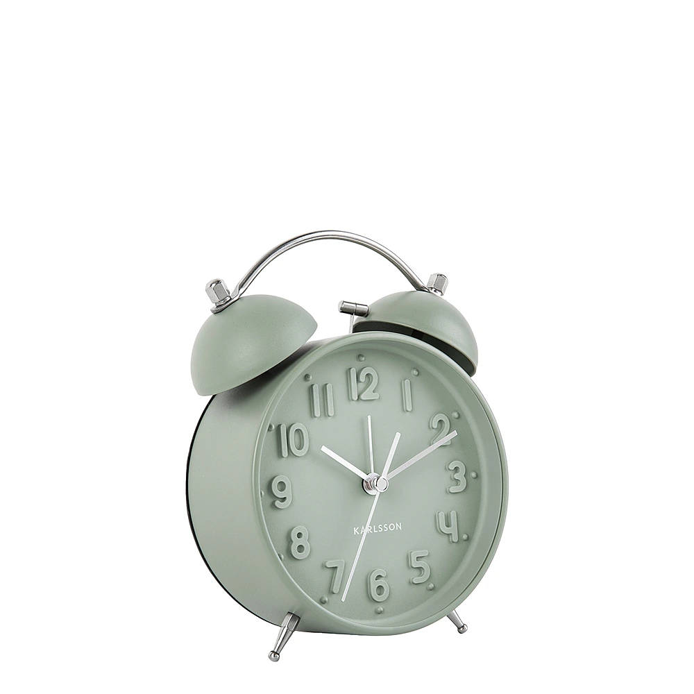 Настольные часы-будильник Iconic, 11х14 см от Karlsson