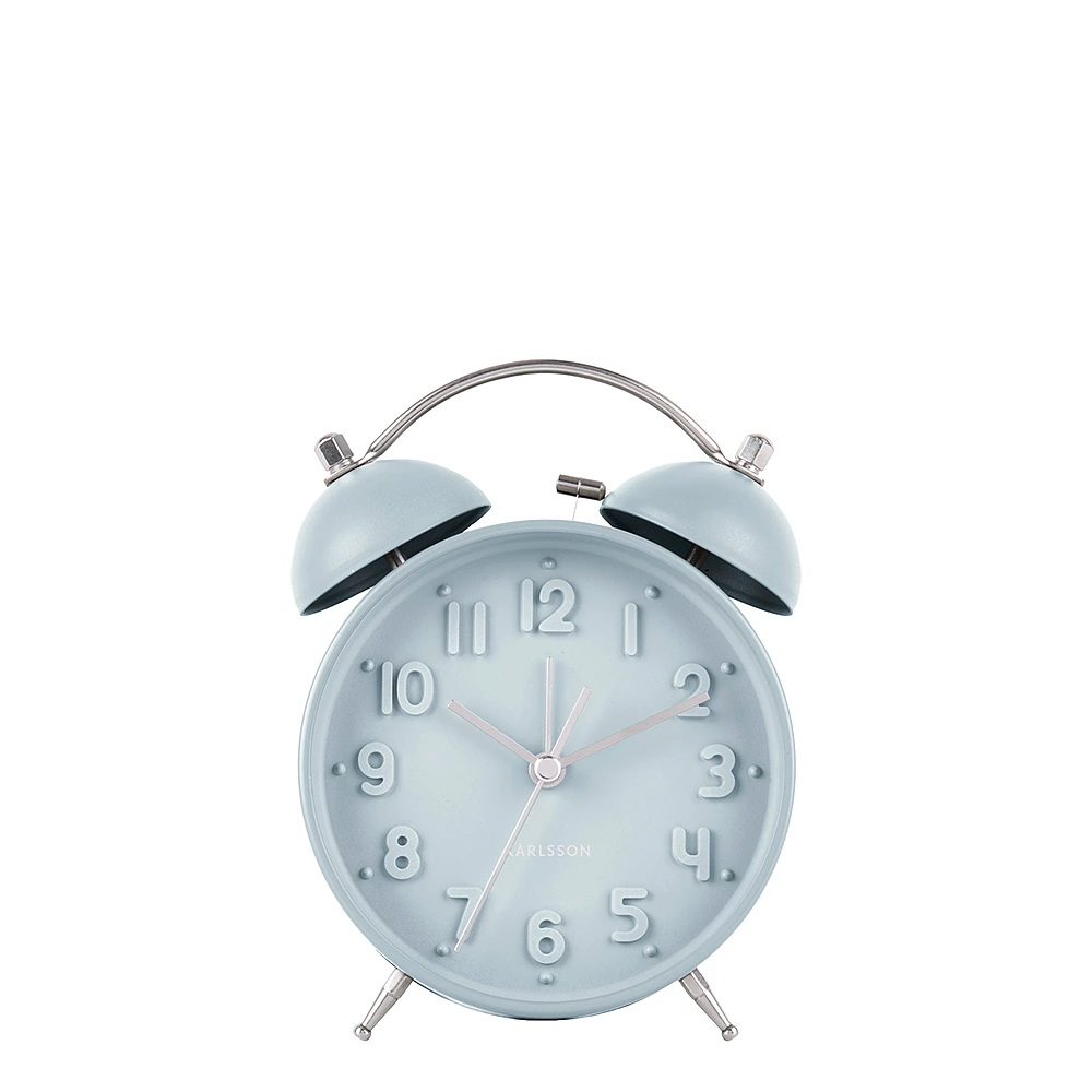 Настольные часы-будильник Iconic, 11х14 см от Karlsson