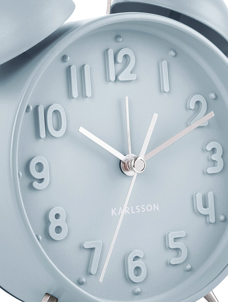 Настольные часы-будильник Iconic, 11х14 см от Karlsson