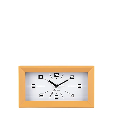 Настольные часы-будильник Lujo Rectangle, 20х11 см