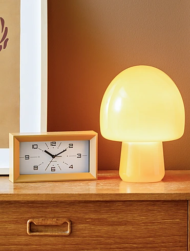 Настольные часы-будильник Lujo Rectangle, 20х11 см