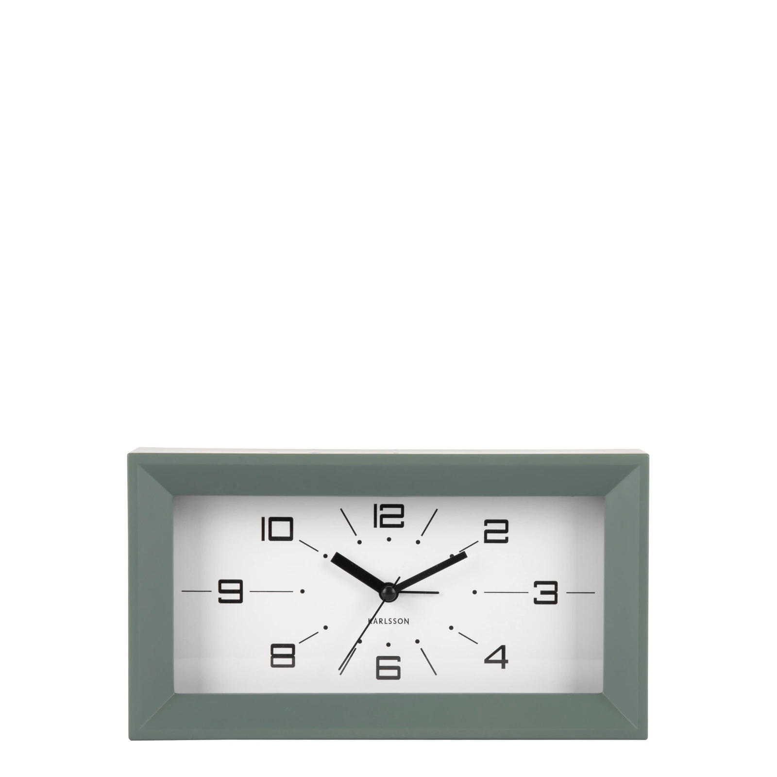 Настольные часы-будильник Lujo Rectangle, 20х11 см