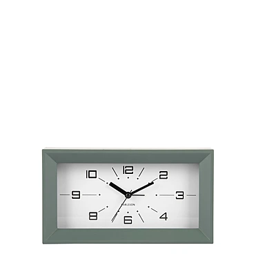 Настольные часы-будильник Lujo Rectangle, 20х11 см