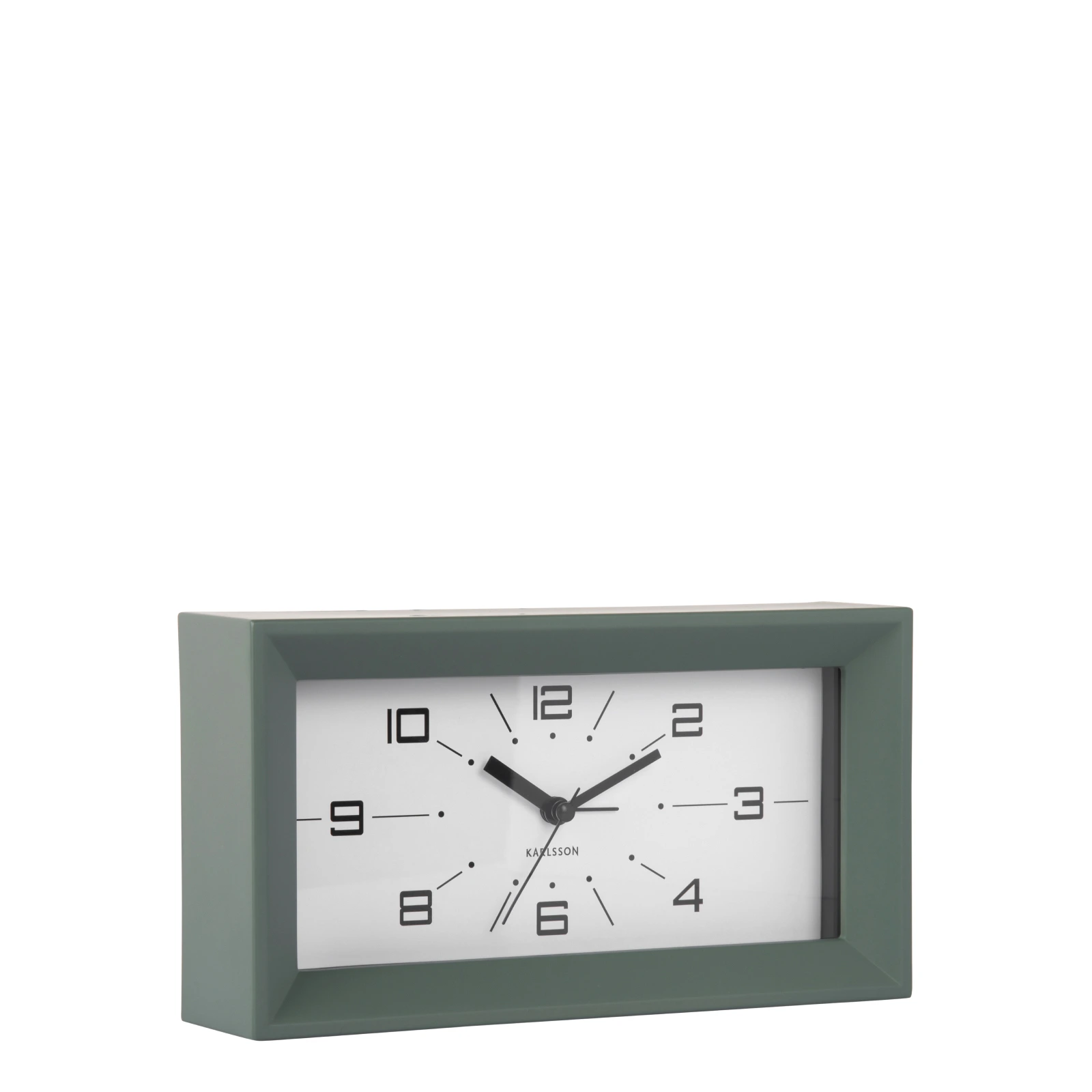 Настольные часы-будильник Lujo Rectangle, 20х11 см