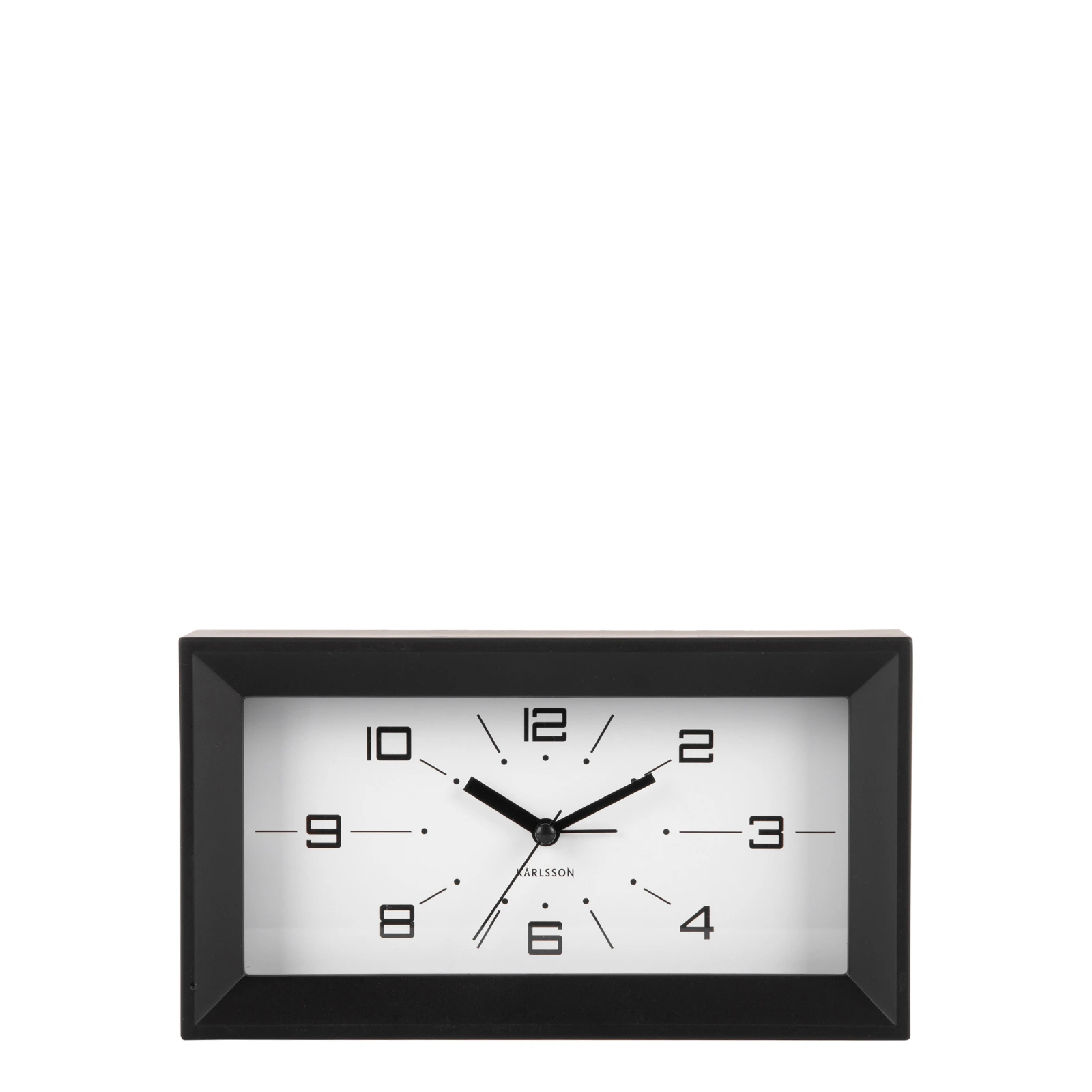 Настольные часы-будильник Lujo Rectangle, 20х11 см