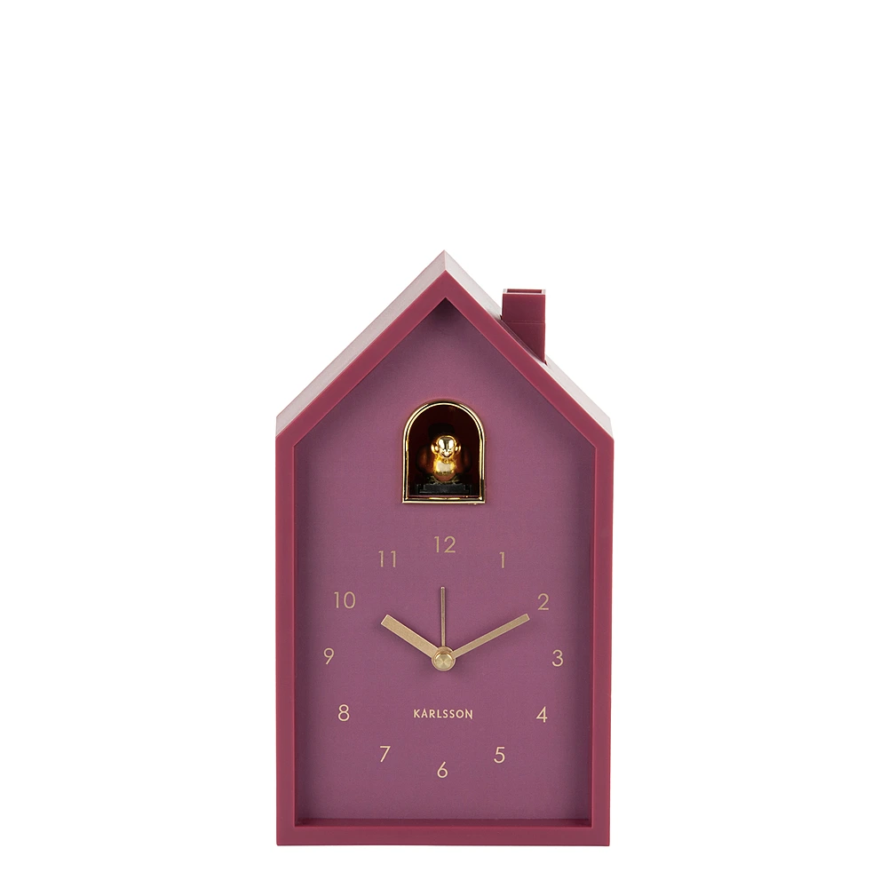 Настольные часы-будильник с кукушкой Modern Cuckoo, 12х20 см от Karlsson