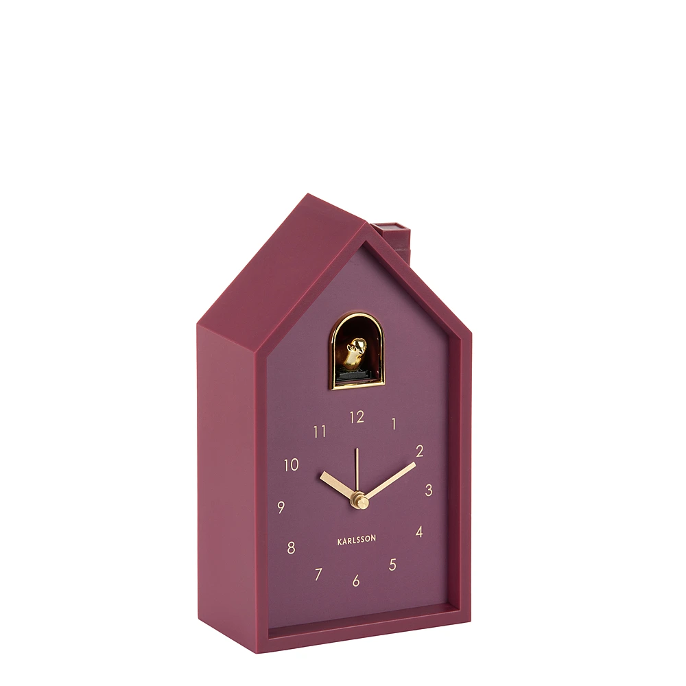 Настольные часы-будильник с кукушкой Modern Cuckoo, 12х20 см от Karlsson