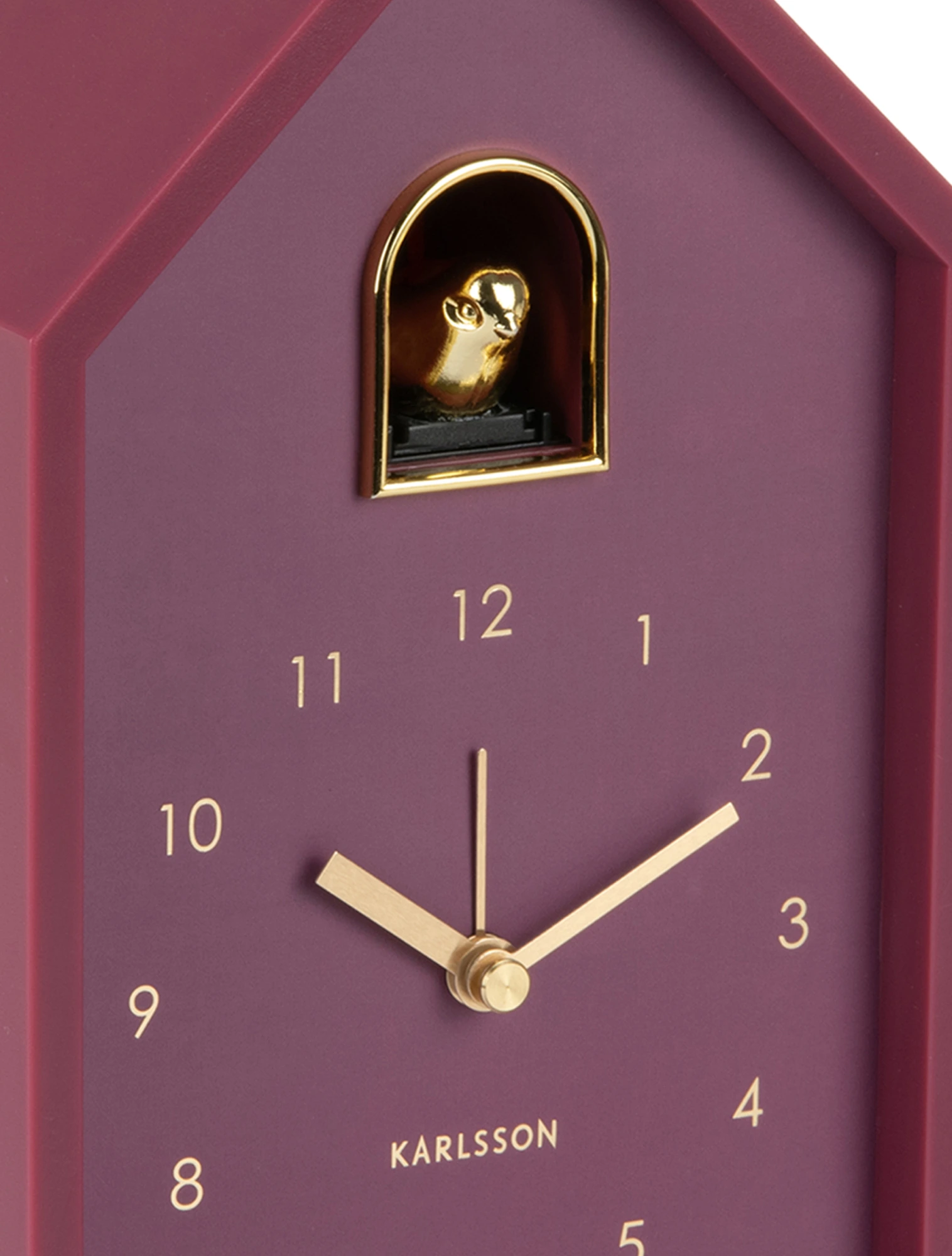 Настольные часы-будильник с кукушкой Modern Cuckoo, 12х20 см