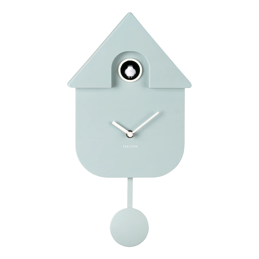 Настенные часы с кукушкой и маятником Modern Cuckoo, 21,5х41 см от Karlsson