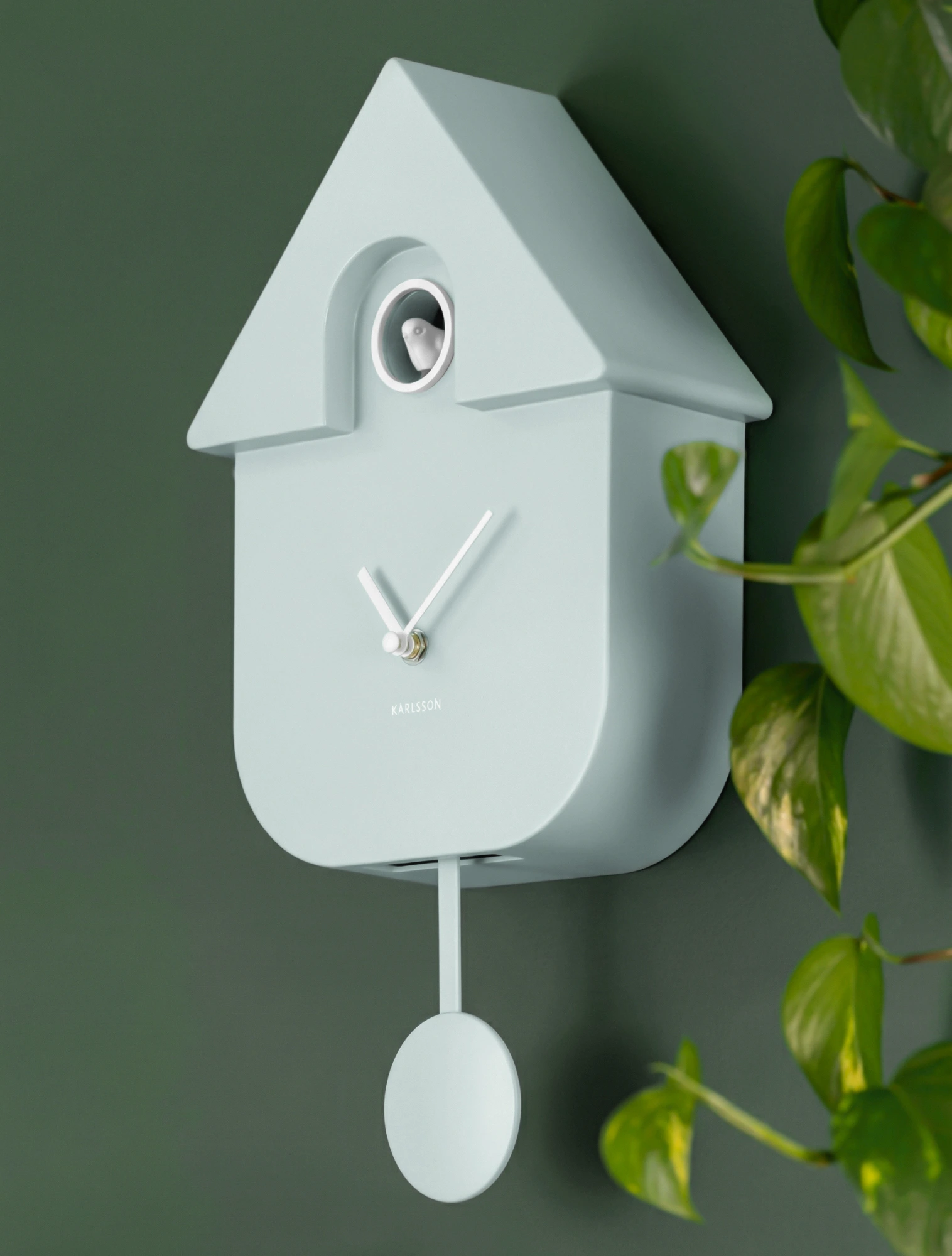 Настенные часы с кукушкой и маятником Modern Cuckoo, 21,5х41 см