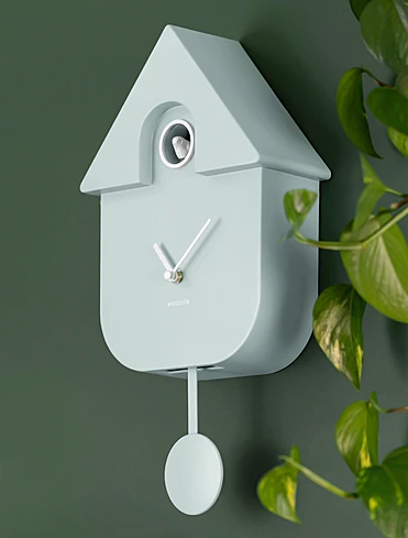 Настенные часы с кукушкой и маятником Modern Cuckoo, 21,5х41 см