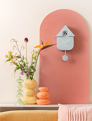 Настенные часы с кукушкой и маятником Modern Cuckoo, 21,5х41 см