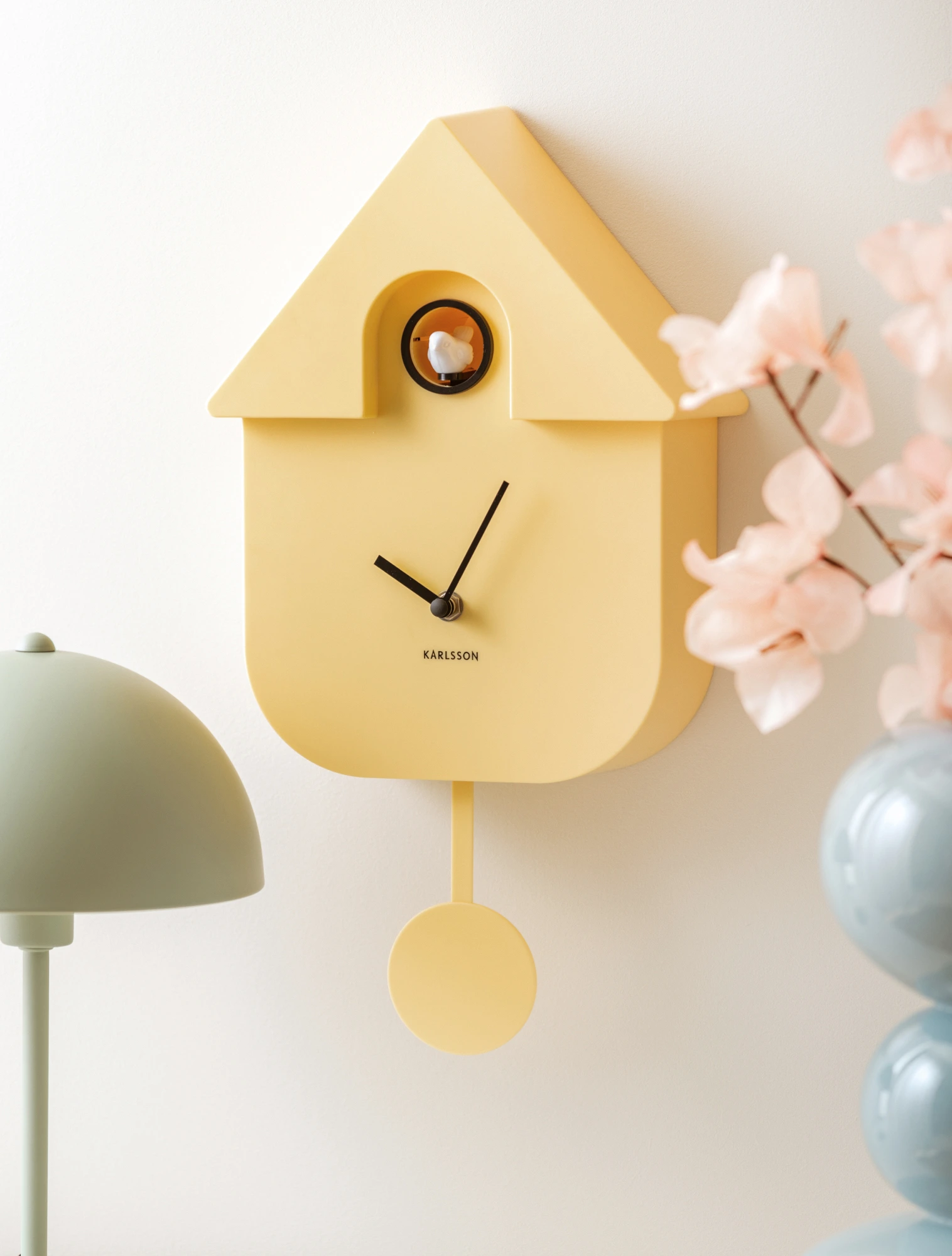 Настенные часы с кукушкой и маятником Modern Cuckoo, 21,5х41 см