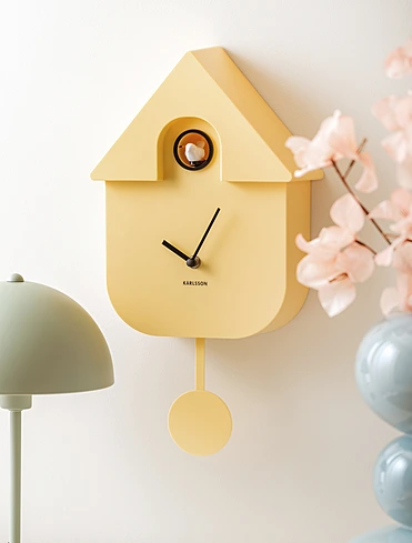 Настенные часы с кукушкой и маятником Modern Cuckoo, 21,5х41 см