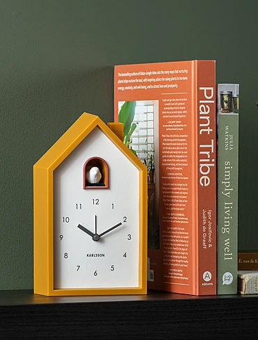 Настольные часы-будильник с кукушкой Modern Cuckoo, 12х20 см