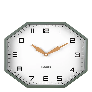 Настенные часы Modern Factory Octagon, 32х26 см